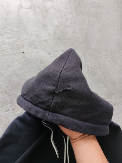 WV Project Zip Hoodie Negro Washed Boxy – S Korean Streetwear Premium