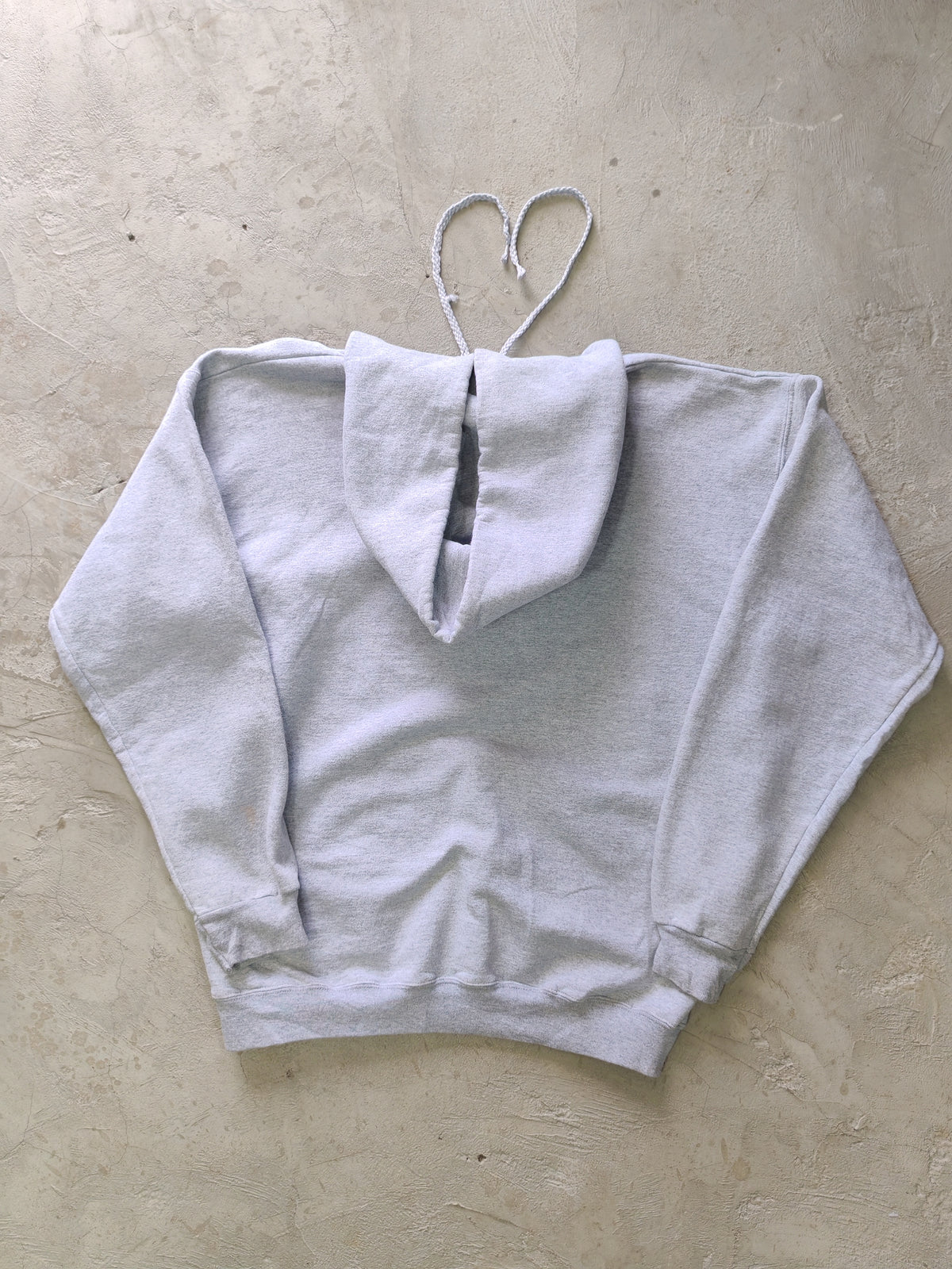 Thrasher Skateboard Magazine OG Logo Hoodie Gris Heather – M Vintage Skate