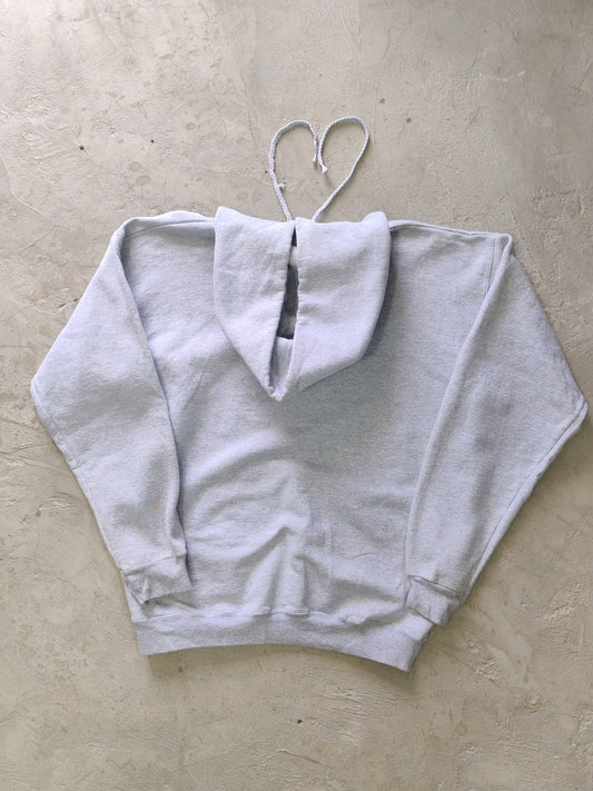Thrasher Skateboard Magazine OG Logo Hoodie Gris Heather – M Vintage Skate