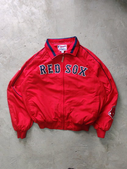 Majestic MLB Authentic Boston Red Sox Dugout Jacket Rojo – XL Vintage Y2K
