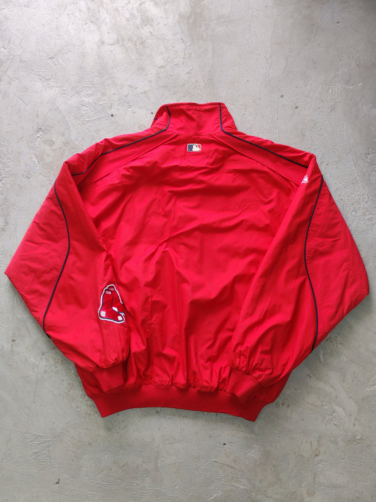 Majestic MLB Authentic Boston Red Sox Dugout Jacket Rojo – XL Vintage Y2K