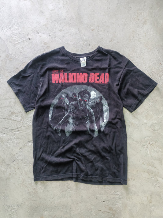 Playera Delta Negra The Walking Dead Zombis Talla L