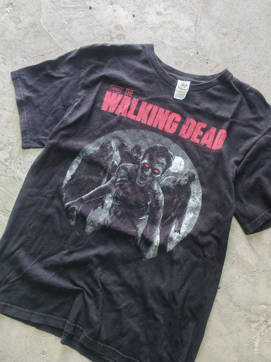 Playera Delta Negra The Walking Dead Zombis Talla L