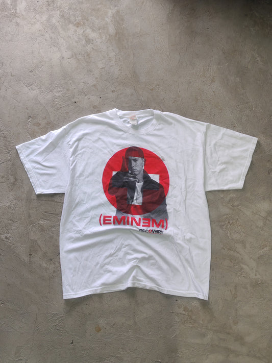 Playera Alstyle Blanca Eminem Recovery Talla XL