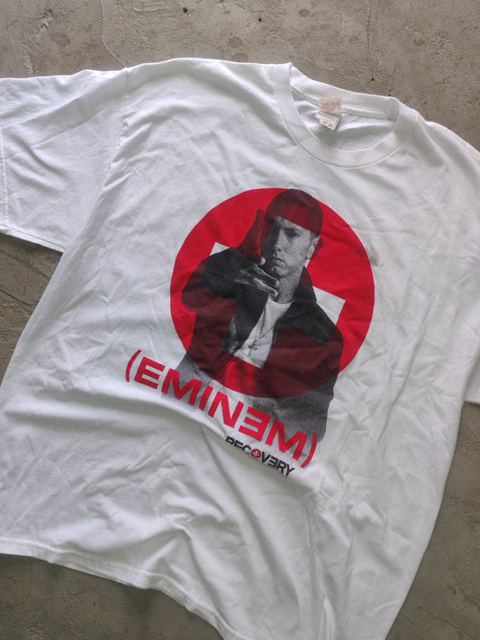 Playera Alstyle Blanca Eminem Recovery Talla XL
