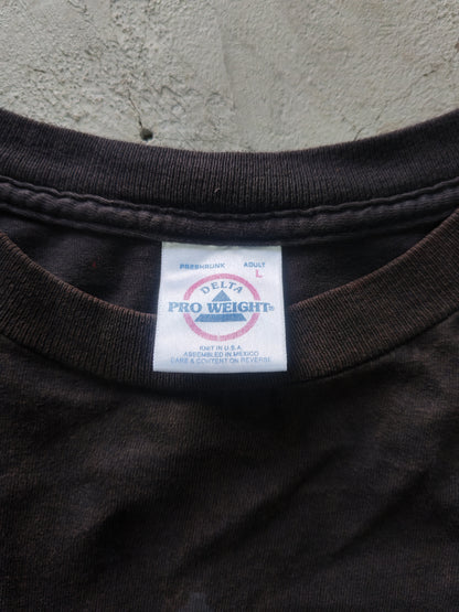 Playera Spider-Man Negra Gráfico Frontal Talla L