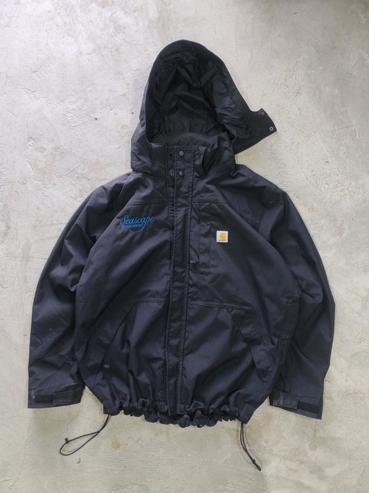 Chaqueta Carhartt Storm Defender Negra Capucha Talla XL